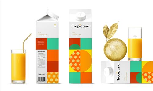 Tropicana果汁品牌形象设计的复兴 平面设计如何重塑经典吸引力